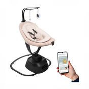 Shop Babymoov Swoon Evolution Smart Baby Swing, Cream/Black at GoodBuy Gear