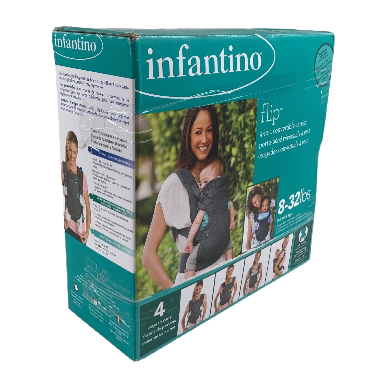 Shop Infantino Flip 4-in-1 Convertible Carrier, Grey at GoodBuy Gear