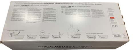 Shop Stokke Flexi Bath Bundle Pack, Regular, Transparent Ocean Blue at GoodBuy Gear