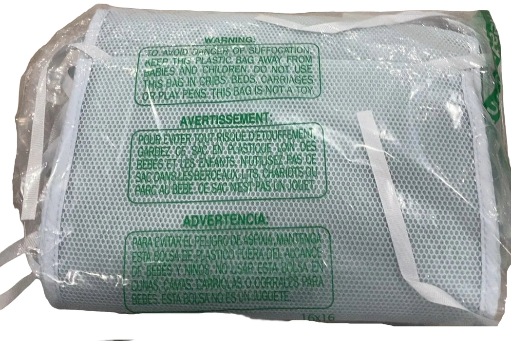 Breathable Baby Mesh Crib Liner, Light Blue, Full Size/4 Sides