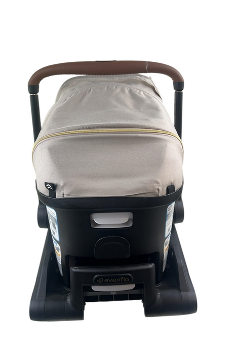 Shop Evenflo Gold Shyft Dual Ride Infant Car Seat Stroller Combo, 2024, Champagne, with Green/Gentle Fabric at GoodBuy Gear