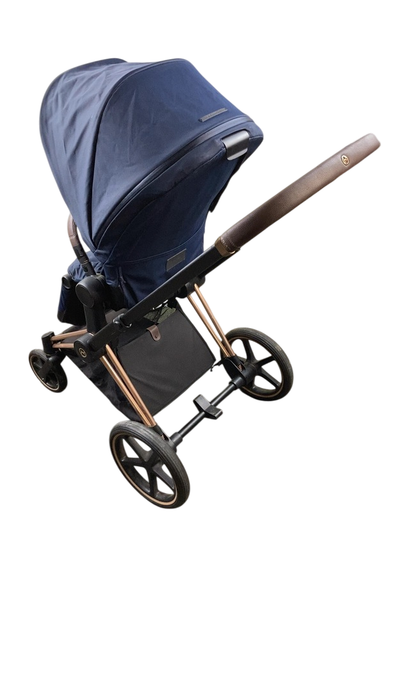 Shop Cybex PRIAM Stroller, 2019, Rose Gold, Indigo Blue at GoodBuy Gear