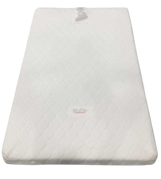 Shop Babyletto Pure Core Mini Crib Mattress with Hybrid Quilted Waterproof Cover (Lightweight) (M5346C), White at GoodBuy Gear