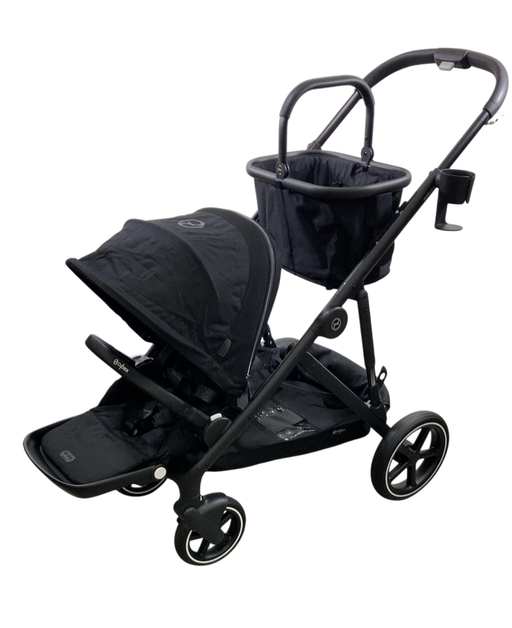 Shop Cybex Gazelle S Modular Stroller, 2023, Black Frame, Moon Black at GoodBuy Gear