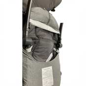 Shop Baby Delight Go With Me Aura Deluxe Portable Rocker & Bouncer, Quilted Charcoal Tweed at GoodBuy Gear