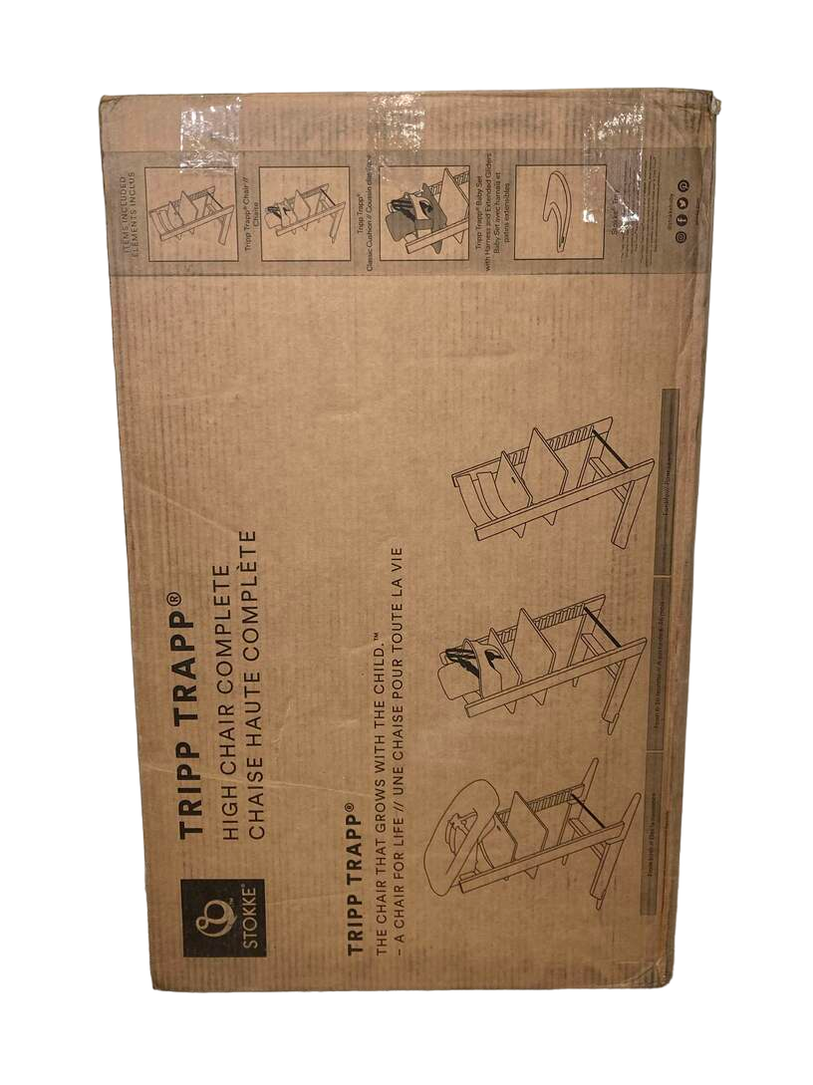 Stokke Tripp Trapp Complete High Chair, Natural, Nordic Grey