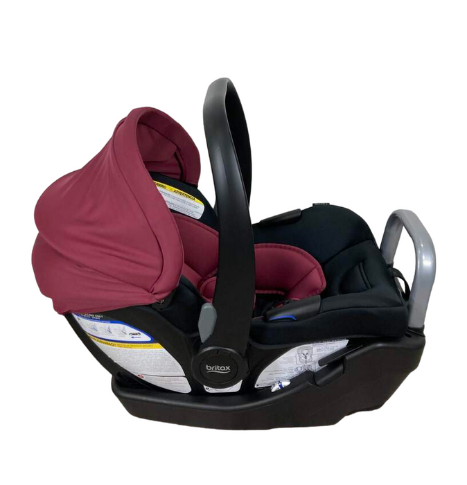 Britax Willow S Infant Car Seat, 2023, Ruby Onyx