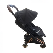 Shop Cybex Coya Stroller, 2024, Rose Gold, Sepia Black at GoodBuy Gear