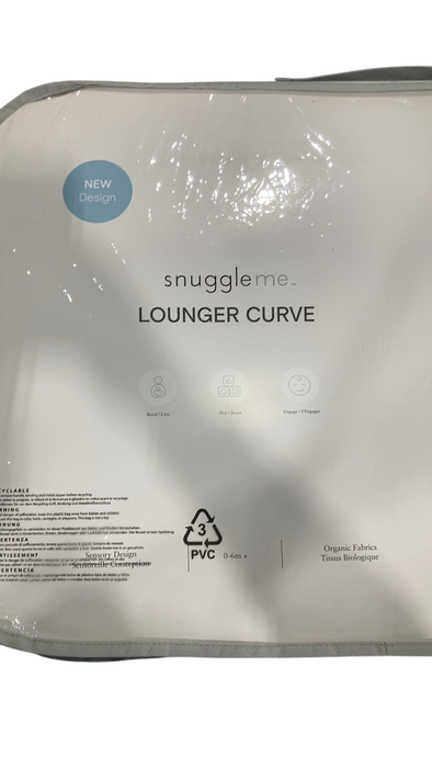 Shop Snuggle Me Organic Lounger Curve, Birch at GoodBuy Gear
