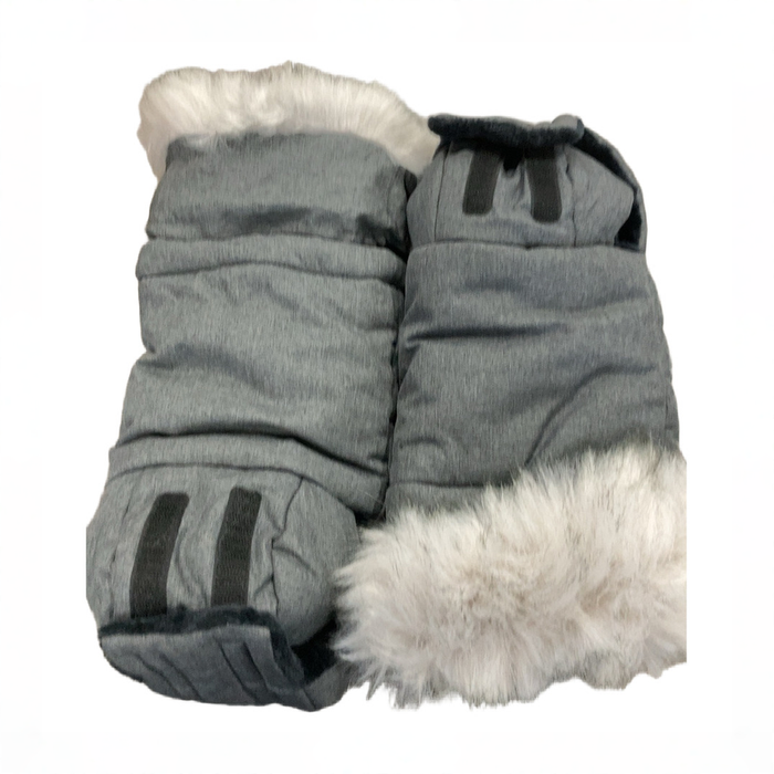 Shop 7 A.M. Enfant WarmMuffs, Heather Grey Dark Artic Faux Fur Tundra Push at GoodBuy Gear