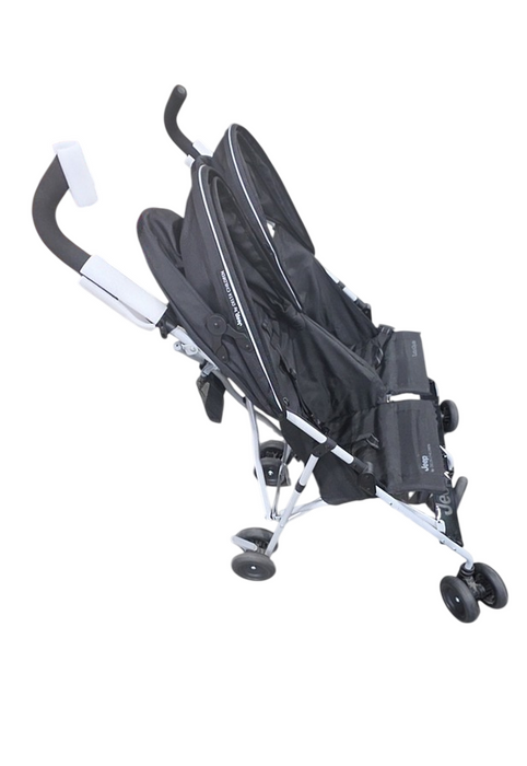 Shop Delta Children Jeep TurboGlyde Side by Side Double Stroller, 2025, Black 2454 at GoodBuy Gear