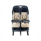 Shop Joovy Kooper X2 Double Stroller, 2022, Sand at GoodBuy Gear