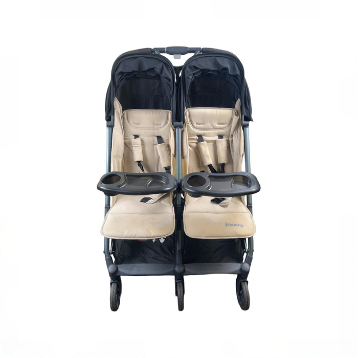 Shop Joovy Kooper X2 Double Stroller, 2022, Sand at GoodBuy Gear