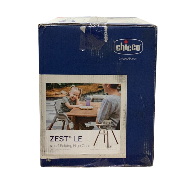 Shop Chicco Zest 4-in-1 Folding High Chair, Chai, LE at GoodBuy Gear