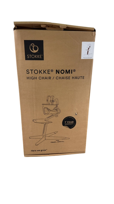 Shop Stokke Nomi High Chair, Walnut White at GoodBuy Gear