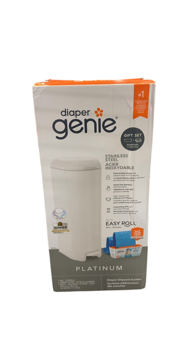 Shop Diaper Genie Platinum Diaper Pail, White at GoodBuy Gear