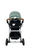 Shop Mockingbird Single 2.0 Stroller, 2024, Sage, Silver With Penny Leather, Windowpane at GoodBuy Gear
