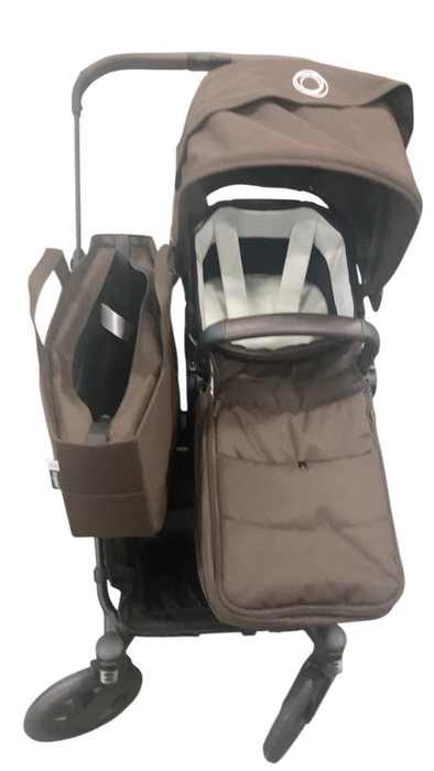 Shop Bugaboo Donkey 6 2-in-1 Stroller, 2025, Black Frame, Cocoa Brown, Cocoa Brown at GoodBuy Gear