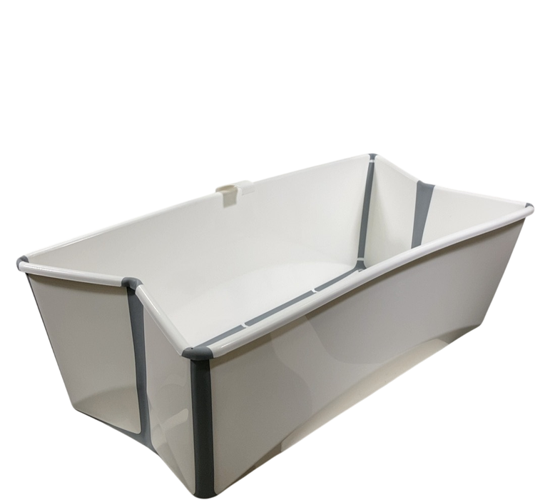 Shop Stokke Flexi Bath Foldable Baby Bathtub, White, XLarge at GoodBuy Gear
