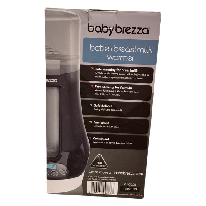 Shop Baby Brezza Safe + Smart Bottle Warmer, Black on White at GoodBuy Gear