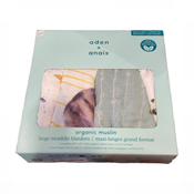 Shop Aden + Anais Cotton Muslin Swaddles Pack of 4, Space Explorers HIDDEN REQ 7/30 JL at GoodBuy Gear
