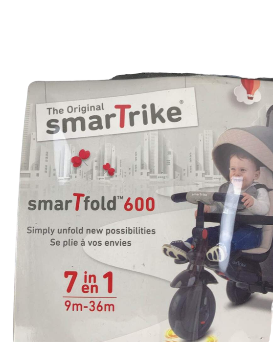 SmarTrike STR5 Folding 7-in-1 Multi-Stage Toddler Trike, Gray