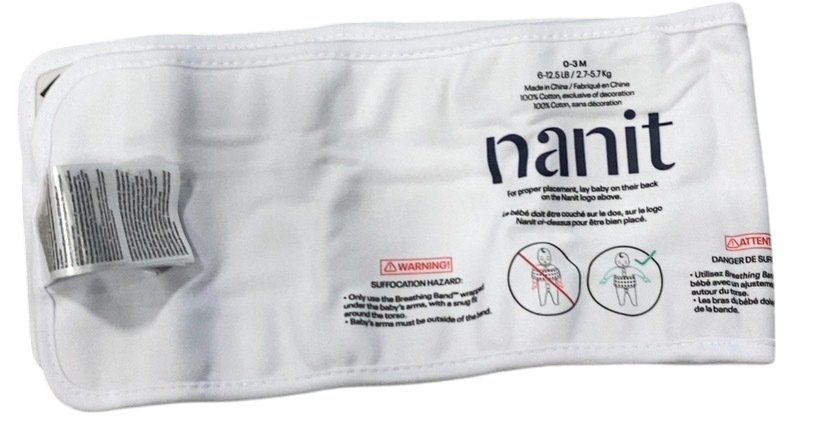 Shop Nanit Breathing Band, Small, White at GoodBuy Gear