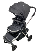 Shop Mockingbird Single to Double 2.0 Stroller, 2024, Black, Silver With Black Leather, Windowpane at GoodBuy Gear