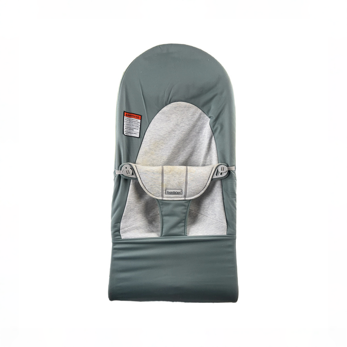 Shop BabyBjorn Bouncer Balance Soft, Light Gray Frame, Light Sage/Gray at GoodBuy Gear