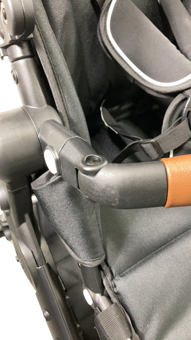 Shop Mockingbird Single to Double 2.0 Stroller, 2025, Black, Silver With Penny Leather, Windowpane at GoodBuy Gear