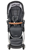 Shop Mockingbird Single to Double 2.0 Stroller, 2024, Black, Silver With Penny Leather, Windowpane at GoodBuy Gear