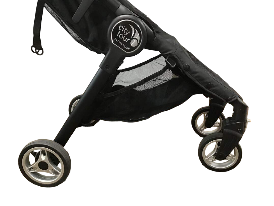 used Baby Jogger City Tour Stroller, 2017, Pitch Black