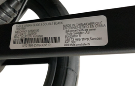 Shop Thule Urban Glide 3 Double Stroller, 2025, Black, Magnetic Harness at GoodBuy Gear