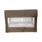 Shop Baby Delight Lunaire Full Size Mesh Crib and Playard, Organic Mocha at GoodBuy Gear