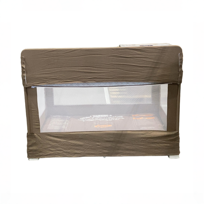 Shop Baby Delight Lunaire Full Size Mesh Crib and Playard, Organic Mocha at GoodBuy Gear