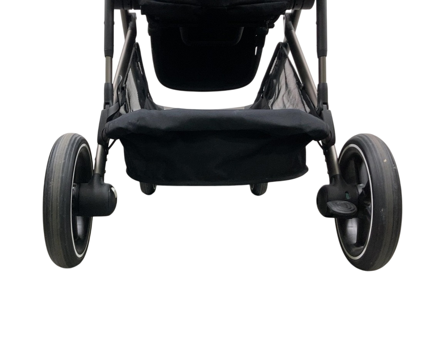 Shop Cybex Gazelle S Modular Stroller, 2023, Moon Black, Taupe Frame at GoodBuy Gear