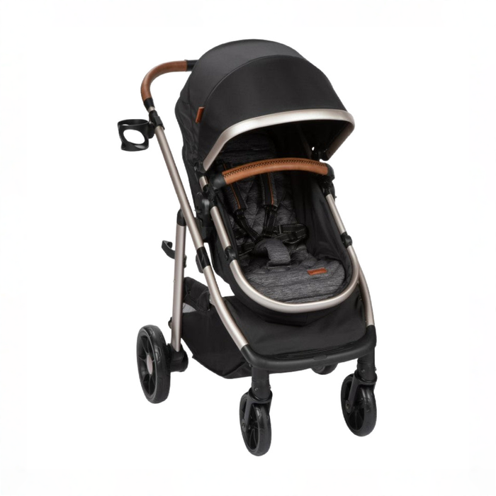 Shop Monbebe Lynx 6-in-1 Modular Travel System Stroller, 2026, Black & Gold at GoodBuy Gear