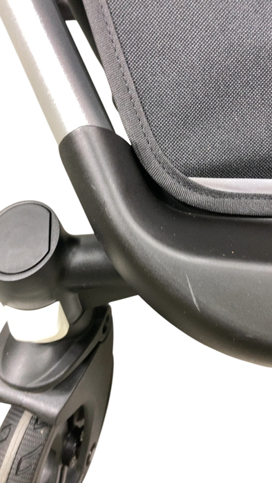 Shop Mockingbird Single to Double 2.0 Stroller, 2024, Black, Silver With Penny Leather, Windowpane at GoodBuy Gear