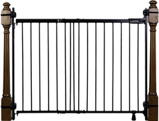 Shop Summer Infant Metal Banister And Stair Safety Gate, Black at GoodBuy Gear