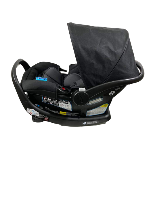 Shop Graco SnugRide SnugFit 35 Infant Car Seat, 2024, Gotham at GoodBuy Gear