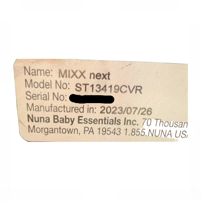 Shop Nuna MIXX Next Stroller, 2023, Caviar at GoodBuy Gear