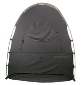 Shop SlumberPod 3.0 Sleep Canopy with Fan, Black with Gray Accents at GoodBuy Gear