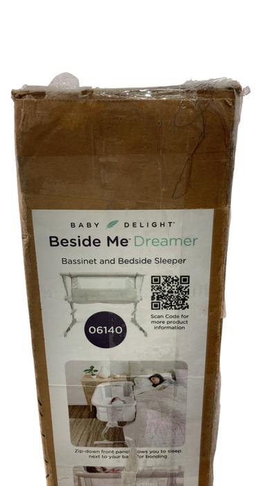 Shop Baby Delight Beside Me Dreamer Bassinet & Bedside Sleeper, Driftwood Grey at GoodBuy Gear