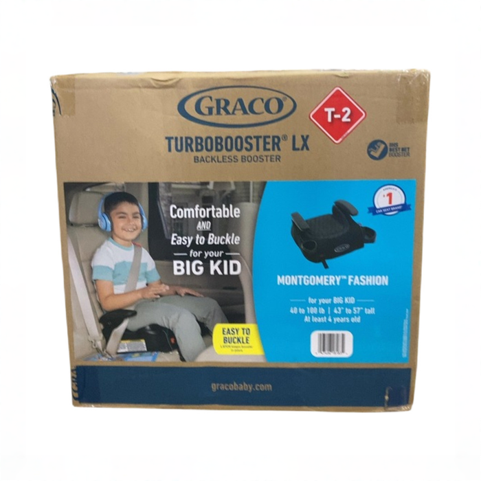 Shop Graco TurboBooster LX Backless Booster Car Seat, 2023, Montgomery at GoodBuy Gear