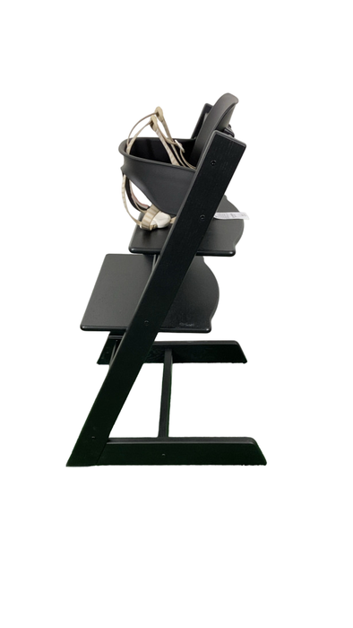 Shop Stokke Tripp Trapp High Chair With Baby Set, 1, Oak Black at GoodBuy Gear