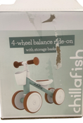 Shop Chillafish Quadi Racer Toddler Balance Bike With Storage Basket, Breeze at GoodBuy Gear