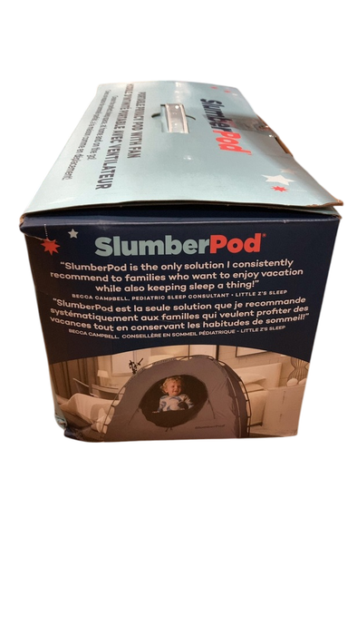 Shop SlumberPod 3.0 Sleep Canopy with Fan, Morning Mist Gray at GoodBuy Gear