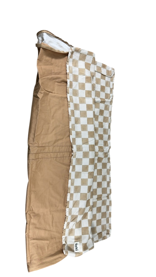 Shop Toki Kids Standard Mat Cover 40" x 40", Checker Toffee at GoodBuy Gear