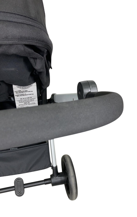 Shop Cybex Eos Stroller, 2024, Moon Black, Silver at GoodBuy Gear