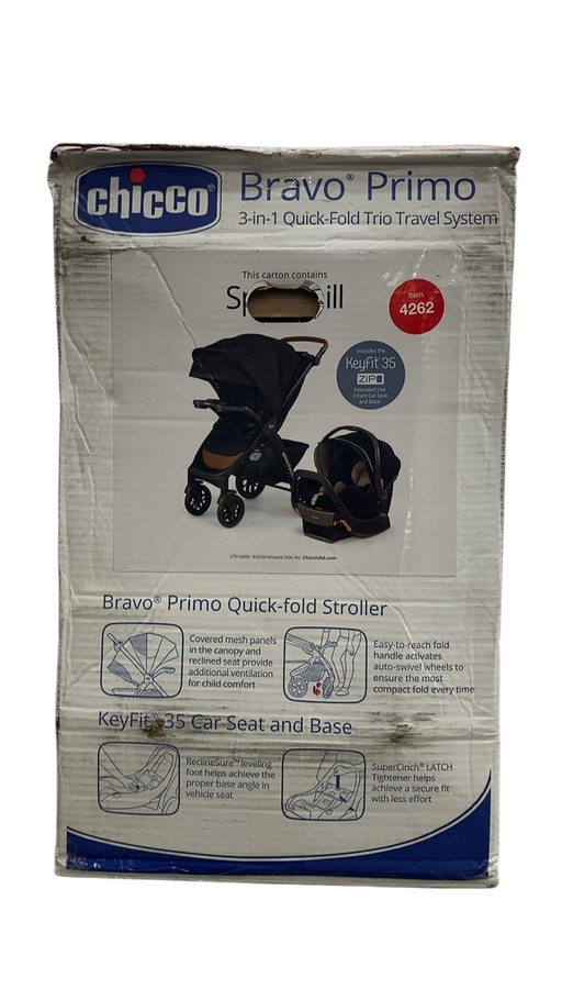 Chicco Bravo Primo Trio Travel System 2024 Springhill